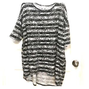 LAST CHANCE! LuLaRoe Striped /Floral Irma Tunic XL NWOT